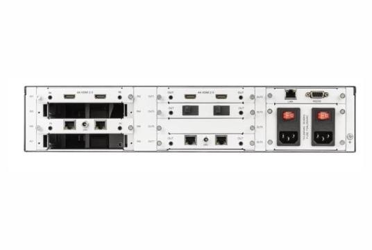  Фото шасси модульного матричного коммутатора intrend itmms-8x8 - фото 3