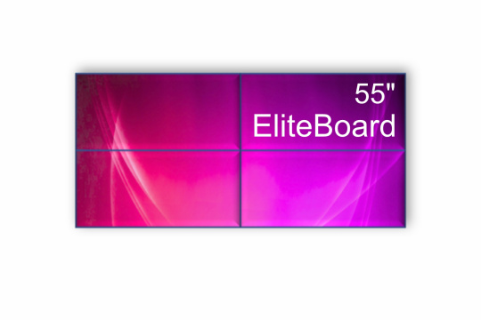 Изображение Видеостена 2x2 EliteBoard 55" BB557FFBED