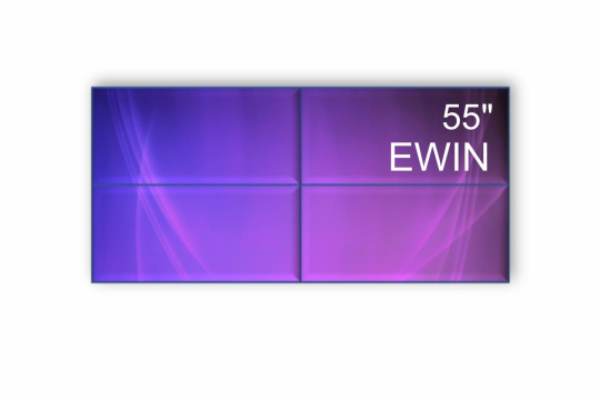  Фото видеостена 2x2 ewin 55" bm55l - фото 1