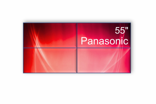 Изображение Видеостена 2x2 Panasonic 55" TH-55VF2HW