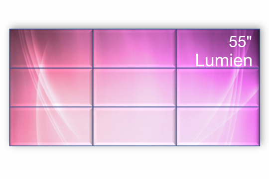 Изображение Видеостена 3x3 Lumien 55" LMW5509LLRU