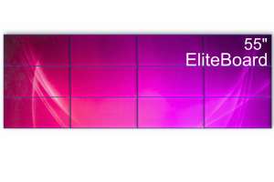 Фотография видеостена 4x3 eliteboard 55" pk555ffln - фото 2  Фото видеостена 4x3 eliteboard 55" pk555ffln - фото 2