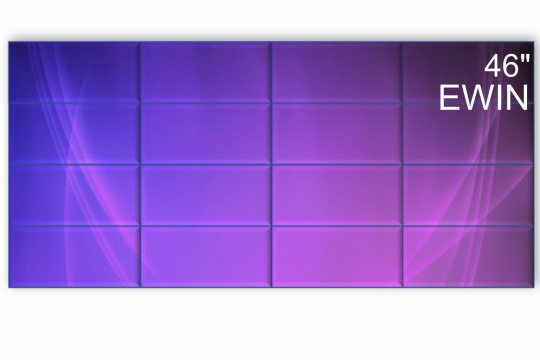  Фото видеостена 4x4 ewin 46" bt46l - фото 1